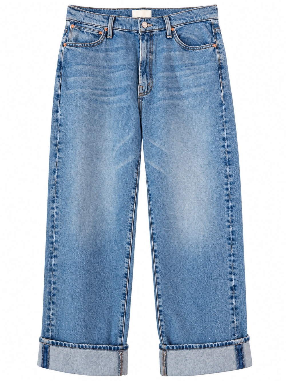 MOTHER The Dodger Skimp Cuffed Jeans in Leap of Faith - Size 29